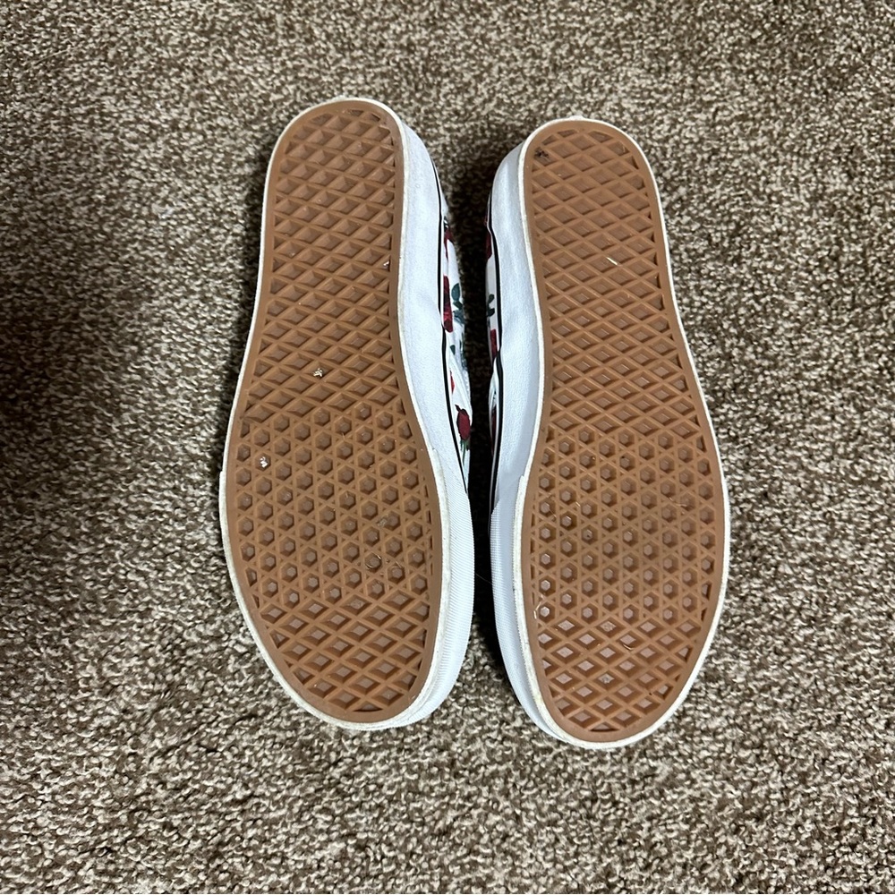 Vans Slip On Shoes Floral Rose 9.5 / 11 - Picture 6 of 7